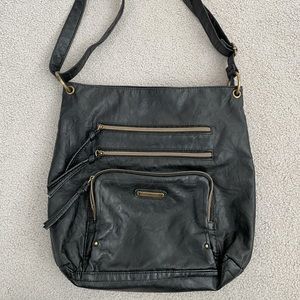 Black shoulder bag